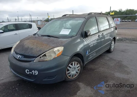 2009 Toyota Sienna Ce из США, поврежденный, VIN 5TDZK23C89S264029